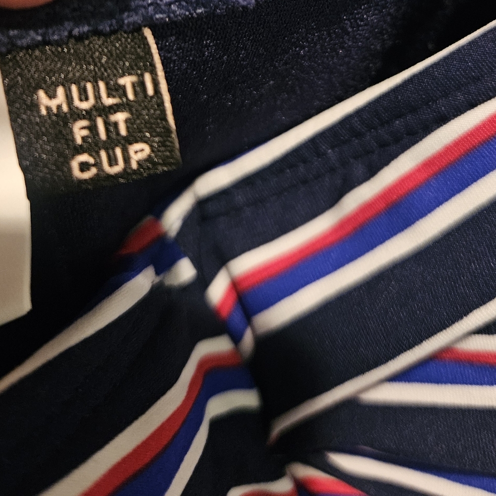 Nip Tuck One Piece Nautical Striped Swimsuit Size… - image 5